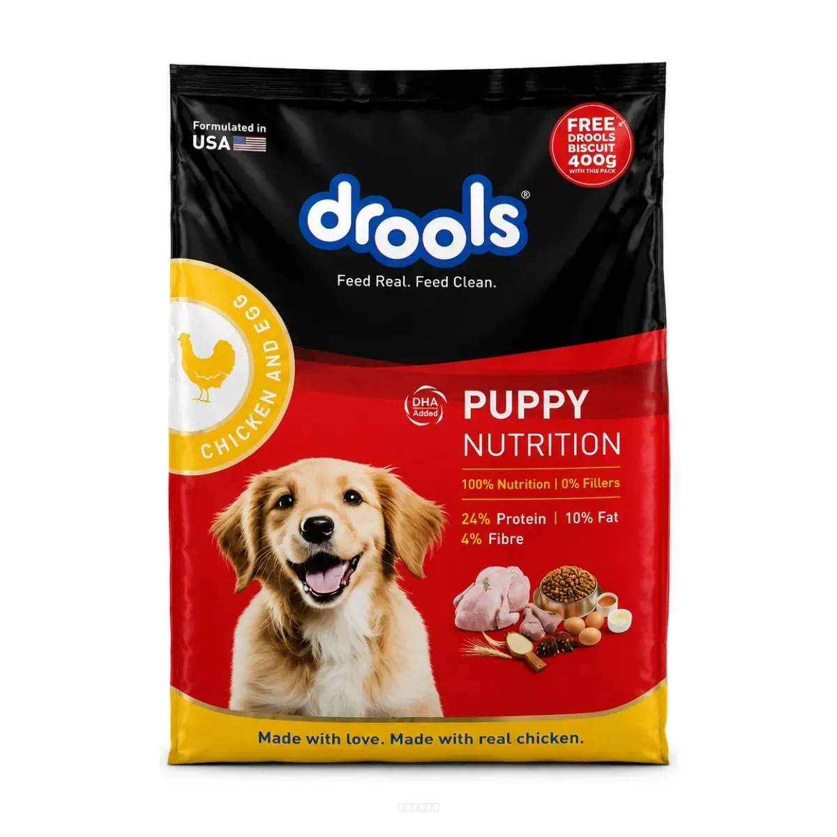 Drools Chicken and Egg Puppy Dry Food